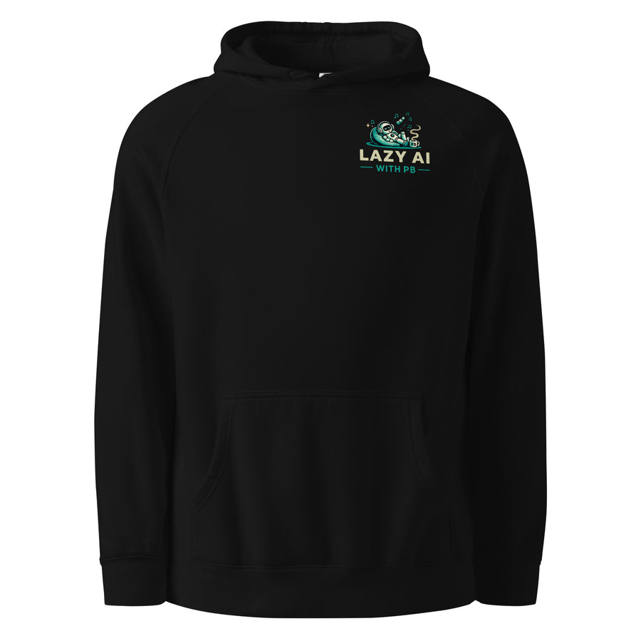 Lazy AI with PB Focus Mode Unisex Hoodie