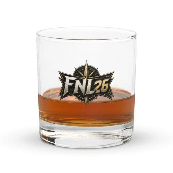 FNL Gaming 2026 Year Whisky Glass